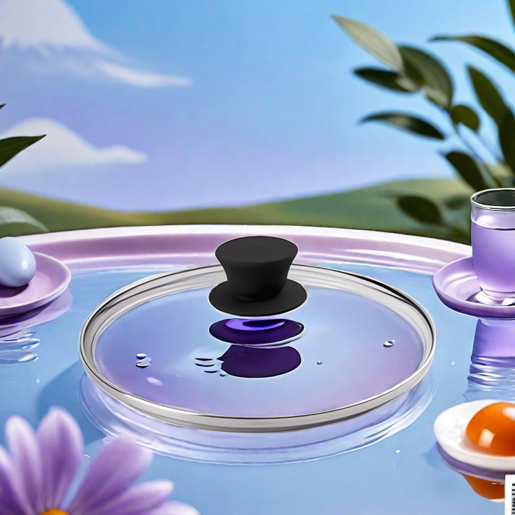 The composition of tempered glass lids