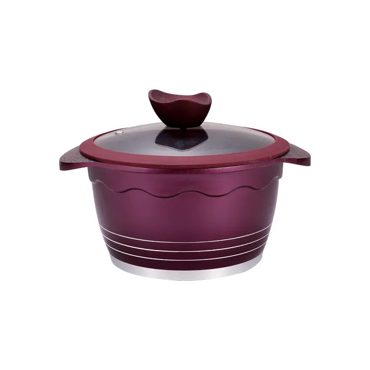 Hot Kitchen Cookware Casserole Set Cooking Cookware Kitchen Metal Aluminium Cookware Set