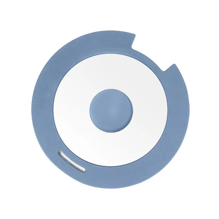 Anti-spill Silicone 24cm tempered glass lid