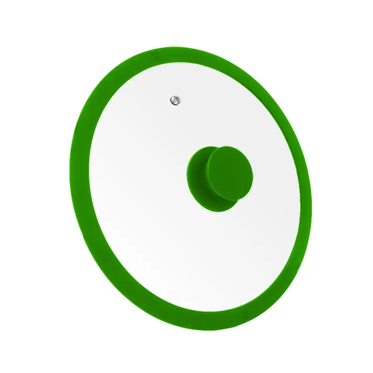 Single layer Silicone 28cm tempered glass lid