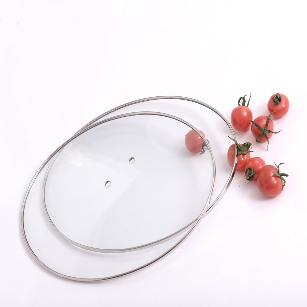 C type tempered glass lid