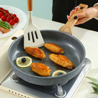 22cm Multiple Size Kitchen Utensils Cooking Ware Pan Aluminum Alloy Non-Stick Omelet Pancake Pan