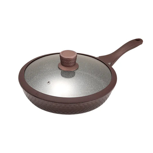 Kitchen Aluminium Cooklover Cookware Non Stick Pots Kitchen Utensil Deep Frying Pan With Lid